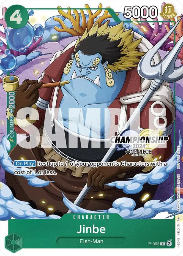Jinbe (CS 2024 Event Pack Finalist) (P-063) [One Piece Promotion Cards]