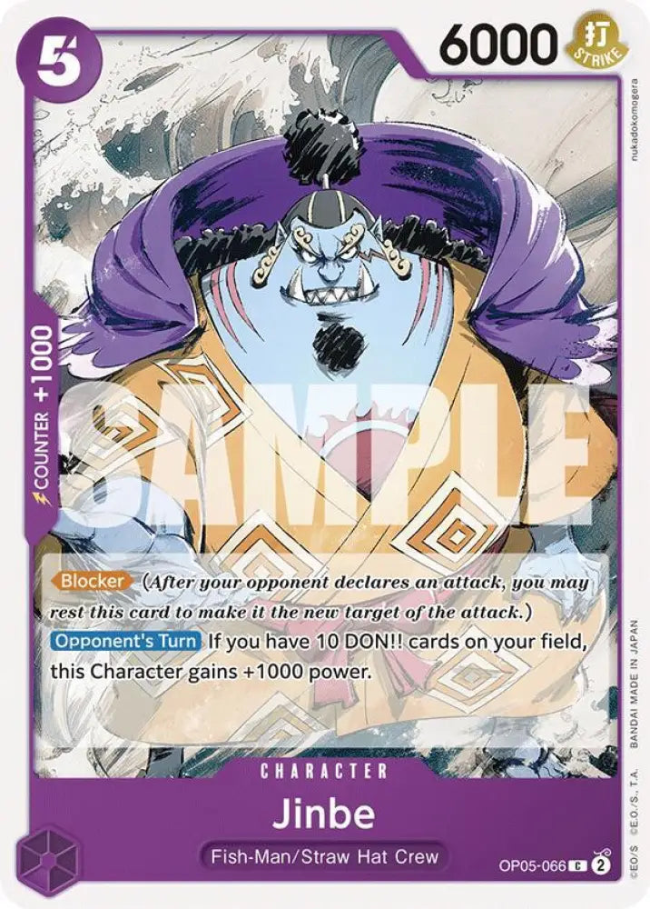 Jinbe (OP05-066) [Starter Deck 18: PURPLE Monkey.D.Luffy]