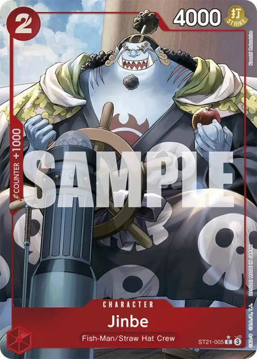 Jinbe (Parallel) (ST21-005) [Starter Deck EX: Gear 5]