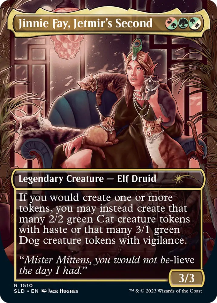Jinnie Fay Jetmir’s Second // Jinnie Fay Jetmir’s Second [Secret Lair Commander Deck: Raining Cats and Dogs] - MTG