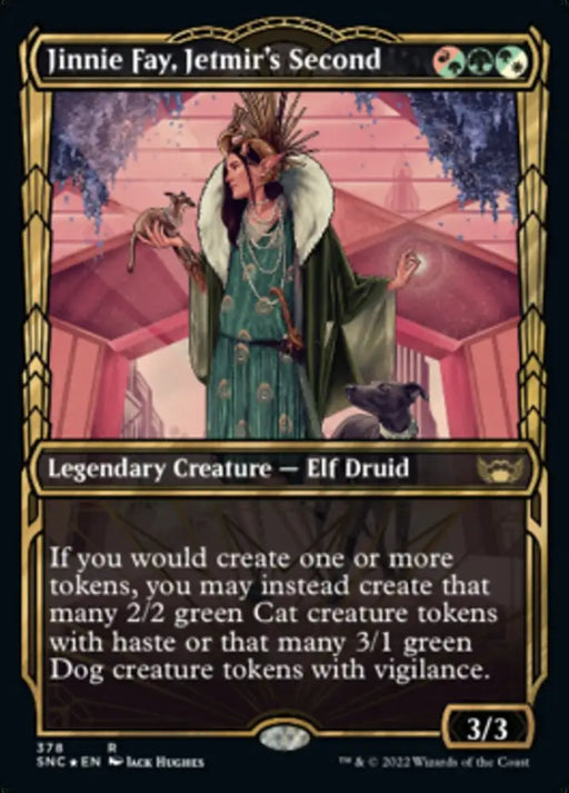 Jinnie Fay Jetmir’s Second (Showcase Golden Age Gilded Foil) [Streets of New Capenna] - MTG Single