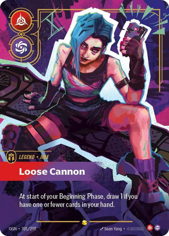 Jinx - Loose Cannon (Showcase) (301/298) [Origins]