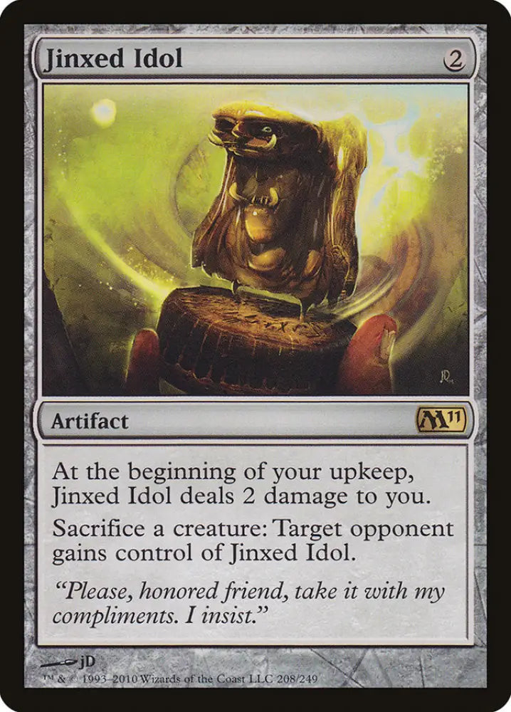 Jinxed Idol [Magic 2011] - MTG Single