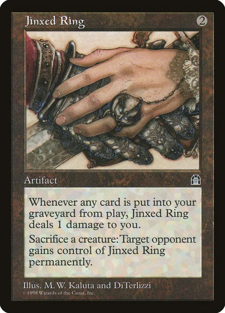 Jinxed Ring [Stronghold] - MTG Single
