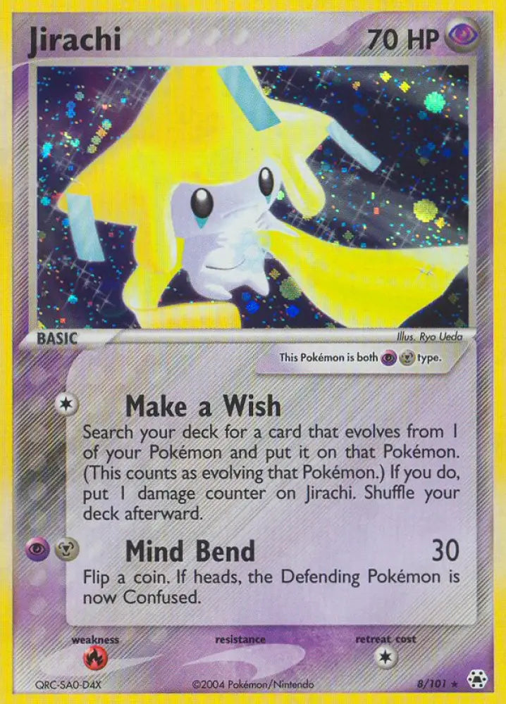 Jirachi (8/101) [EX: Hidden Legends] - Pokemon Single