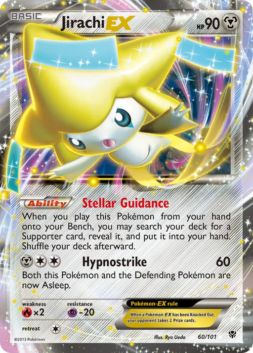 Jirachi EX (60/101) [Black & White: Plasma Blast] - Pokemon Single
