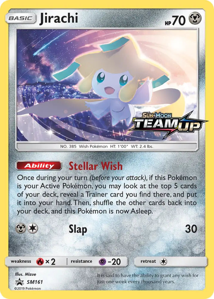 Jirachi (SM161) [Sun & Moon: Black Star Promos] - Pokemon Single