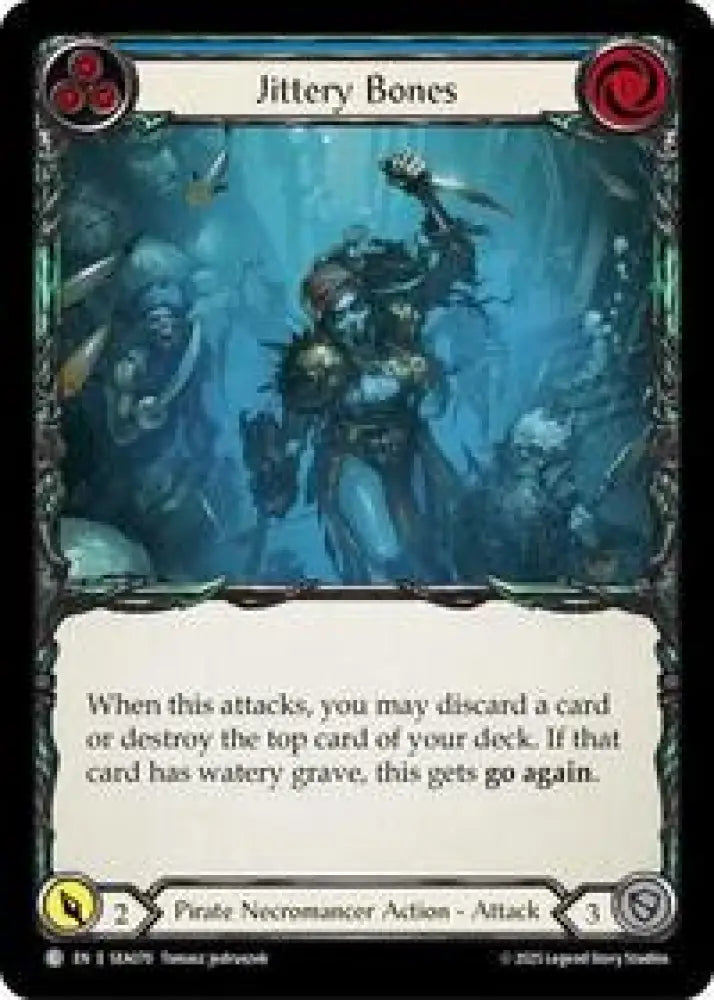Jittery Bones (Blue) (SEA070) [High Seas]