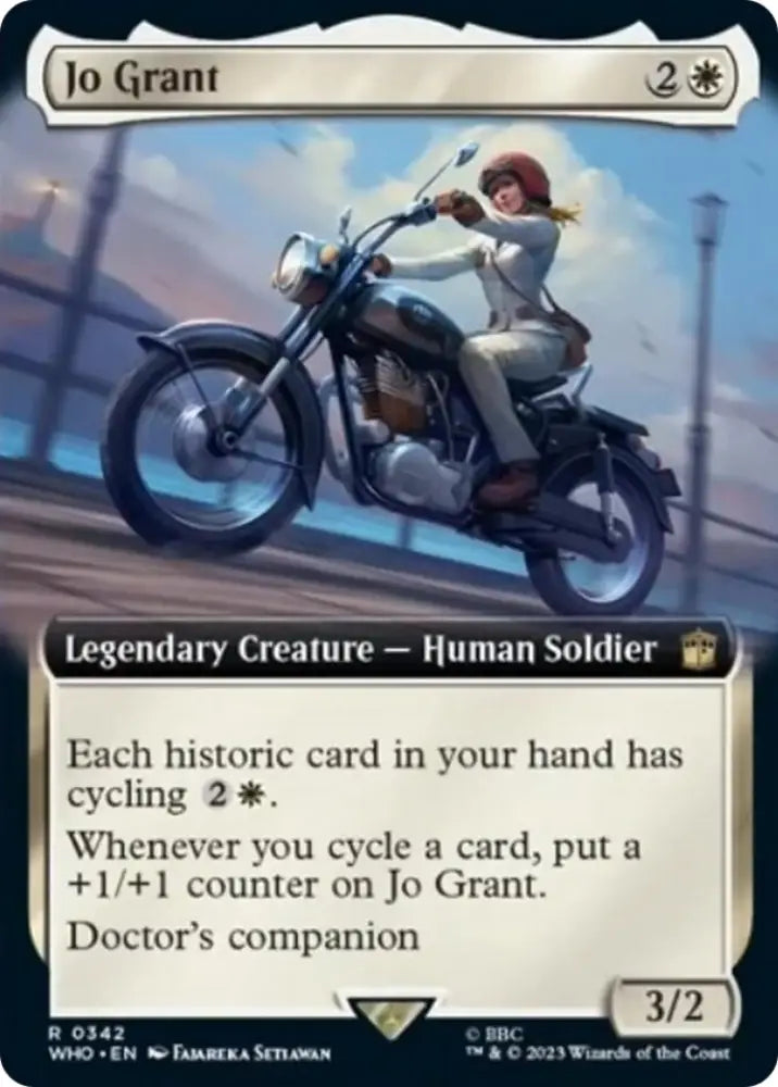 Jo Grant (Extended Art) [Doctor Who] - MTG Single