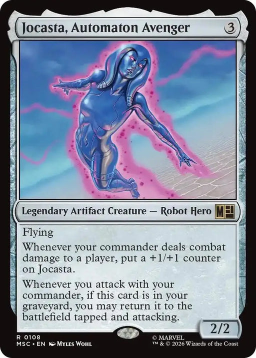 Jocasta, Automaton Avenger (Surge Foil) (108) [Marvel Super Heroes Commander]