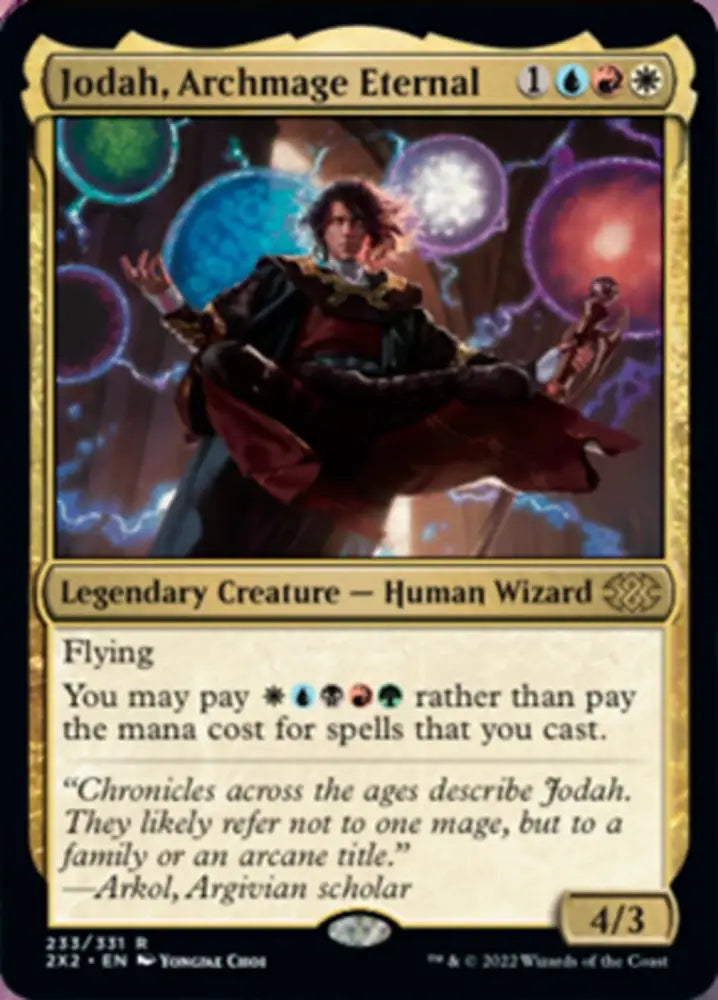 Jodah Archmage Eternal [Double Masters 2022] - MTG Single