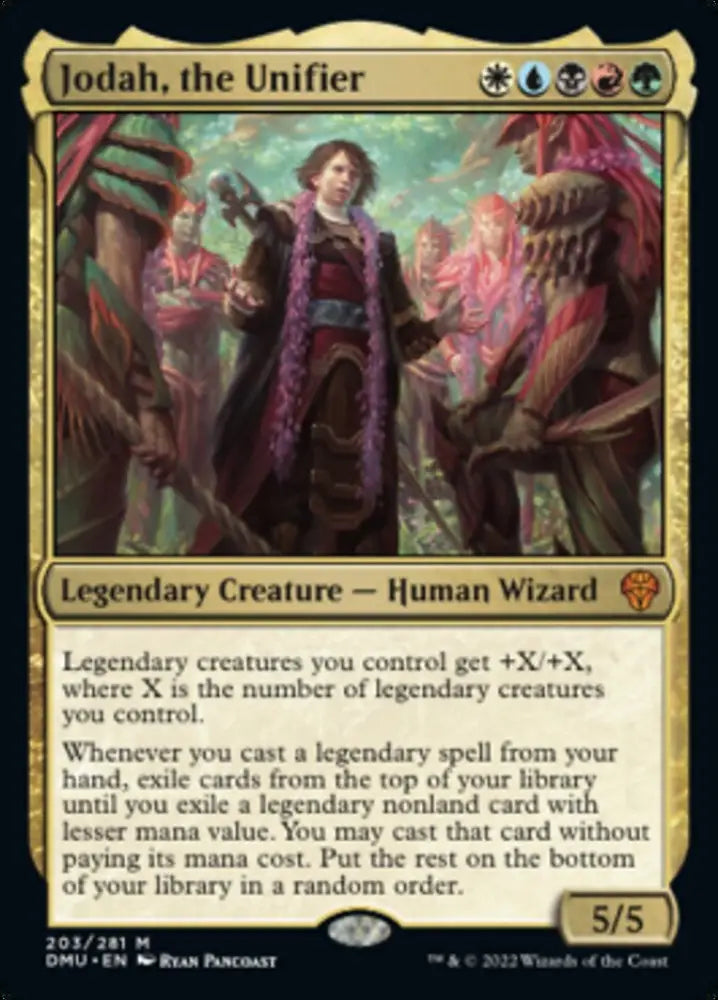 Jodah the Unifier [Dominaria United] - MTG Single