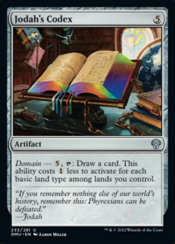 Jodah’s Codex [Dominaria United] - MTG Single
