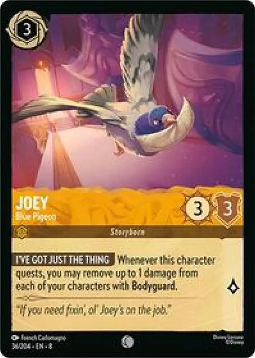 Joey - Blue Pigeon [Reign of Jafar]