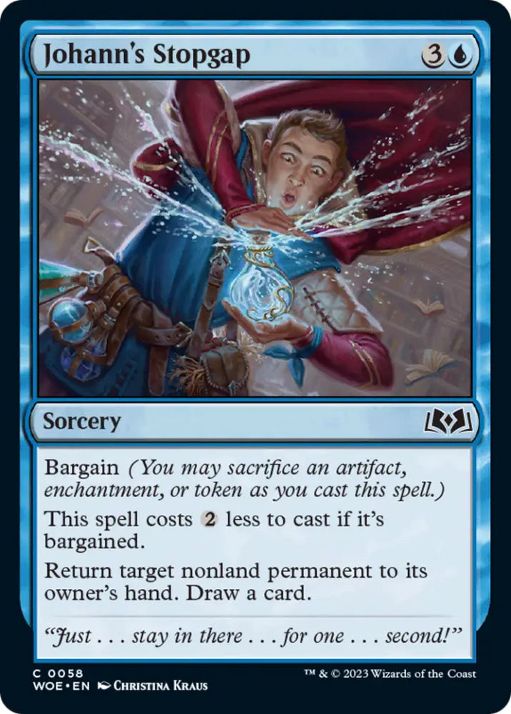 Johann’s Stopgap [Wilds of Eldraine] - MTG Single