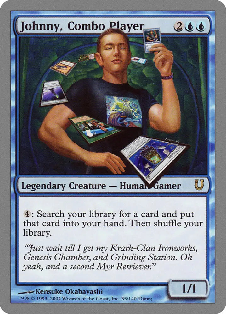 Johnny Combo Player [Unhinged] - MTG Single