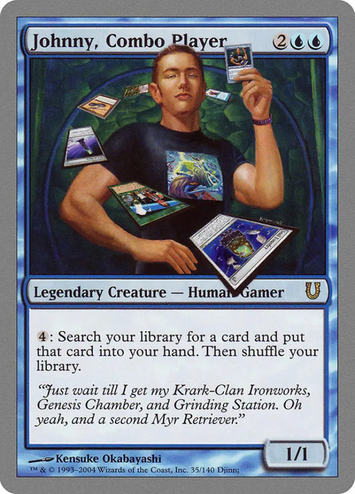 Johnny Combo Player [Unhinged] - MTG Single