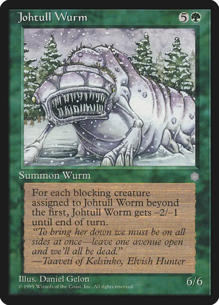 Johtull Wurm [Ice Age] - MTG Single