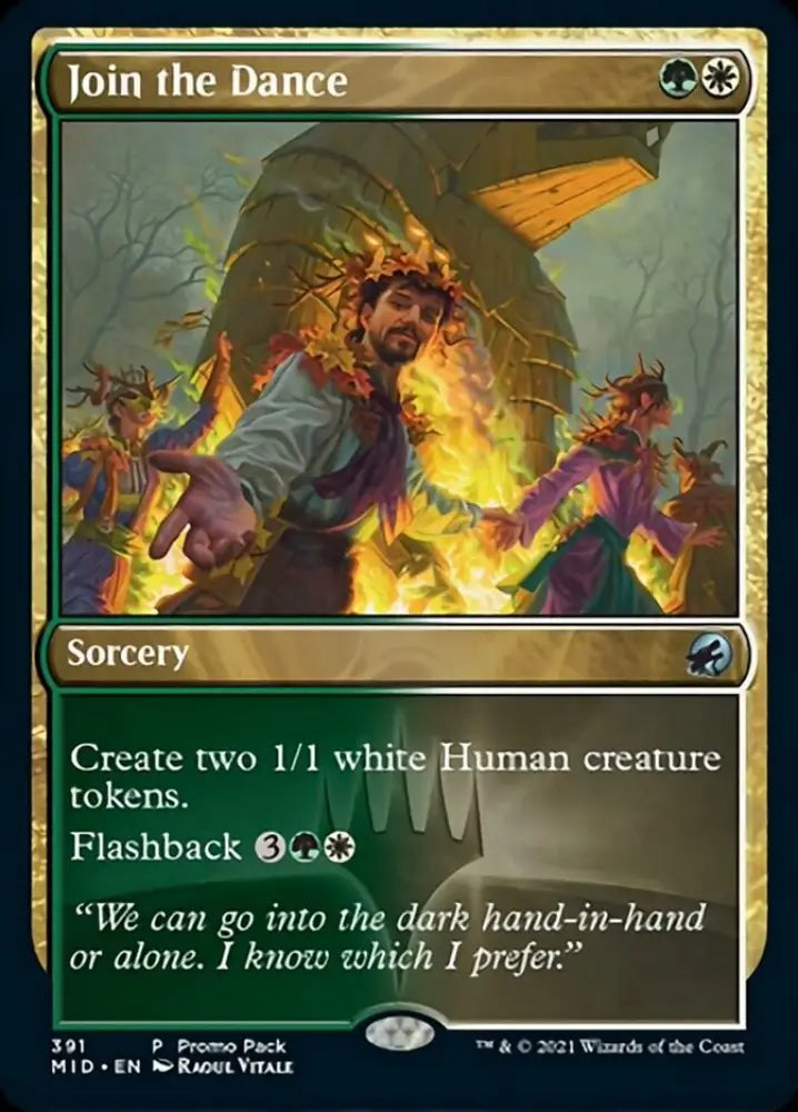 Join the Dance (Promo Pack) [Innistrad: Midnight Hunt Promos] - MTG Single