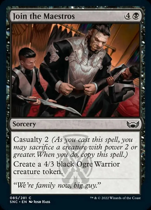 Join the Maestros [Streets of New Capenna] - MTG Single