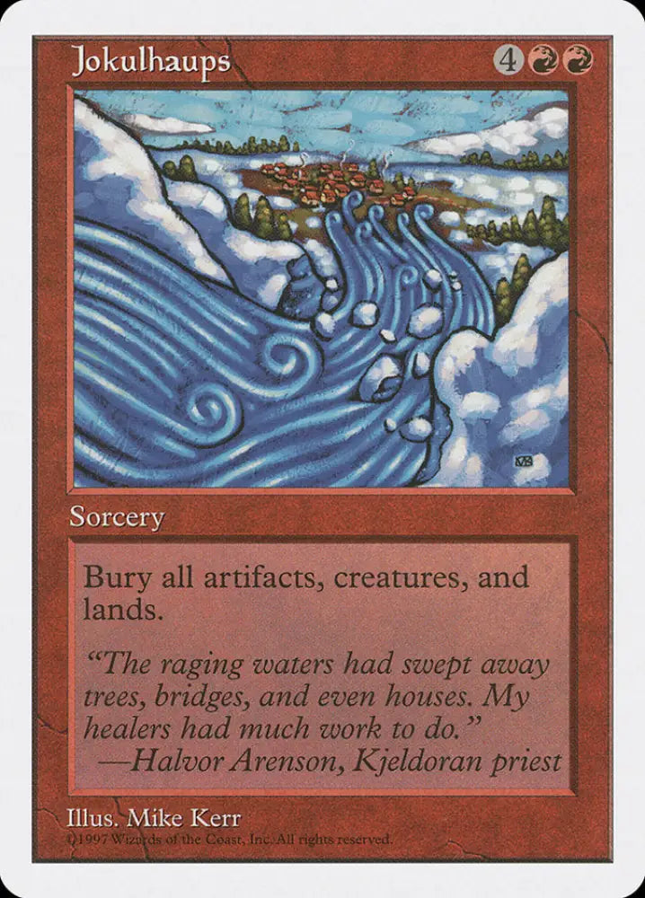 Jokulhaups [Fifth Edition] - MTG Single