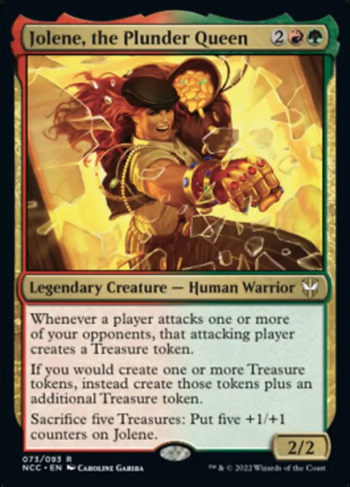 Jolene the Plunder Queen [Streets of New Capenna Commander] - MTG Single