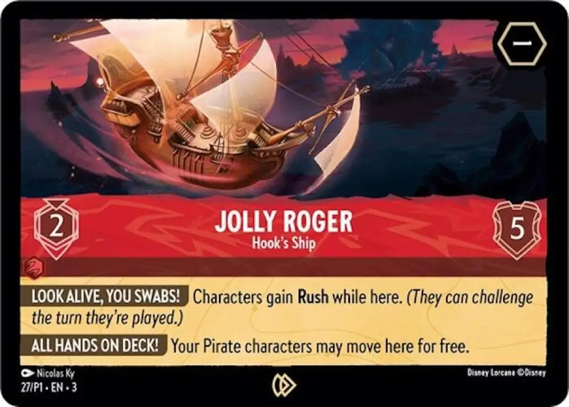 Jolly Roger - Hook’s Ship (27) [Promo Cards] - Lorcana Single