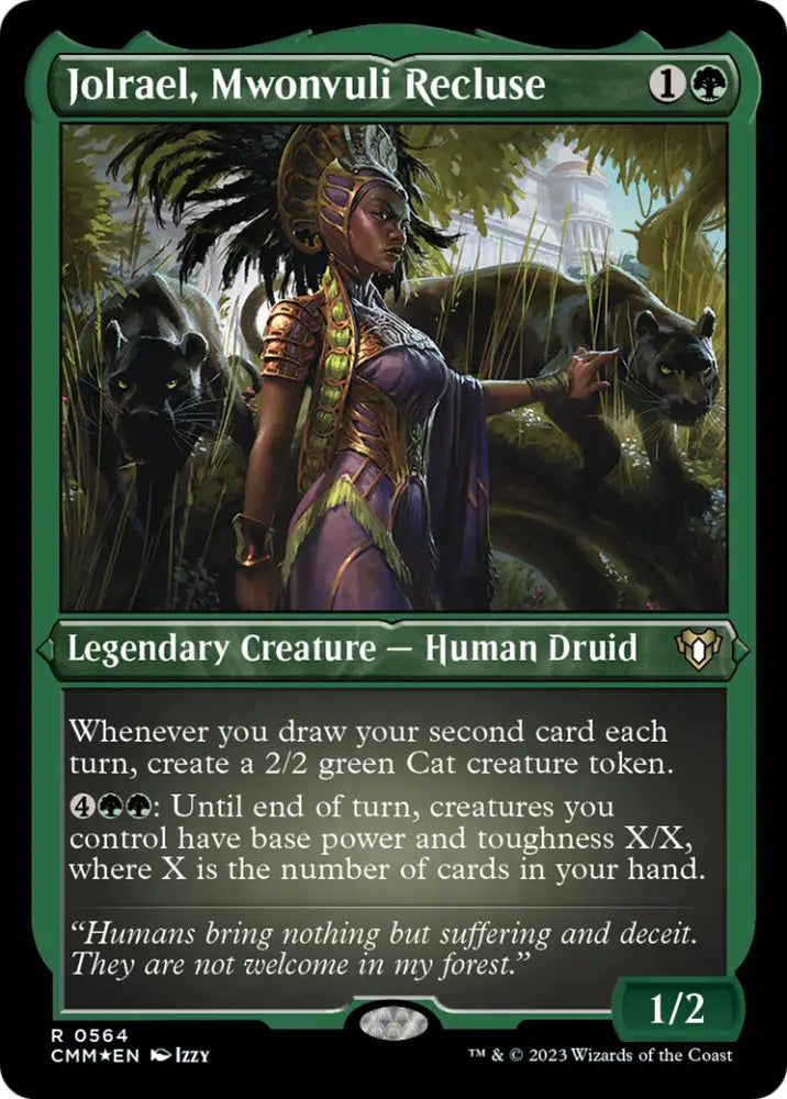 Jolrael Mwonvuli Recluse (Foil Etched) [Commander Masters] - MTG Single