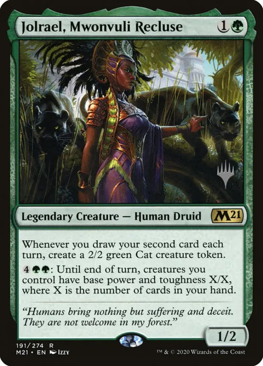 Jolrael Mwonvuli Recluse (Promo Pack) [Core Set 2021 Promos] - MTG Single
