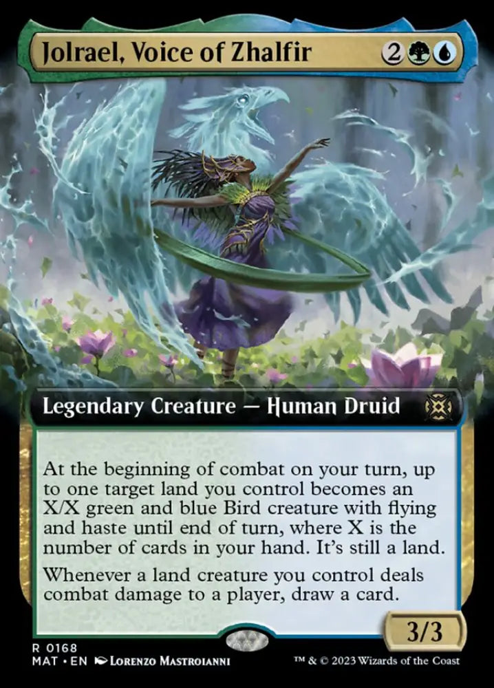 Jolrael Voice of Zhalfir (Extended Art) [March of the Machine: The Aftermath] - MTG Single