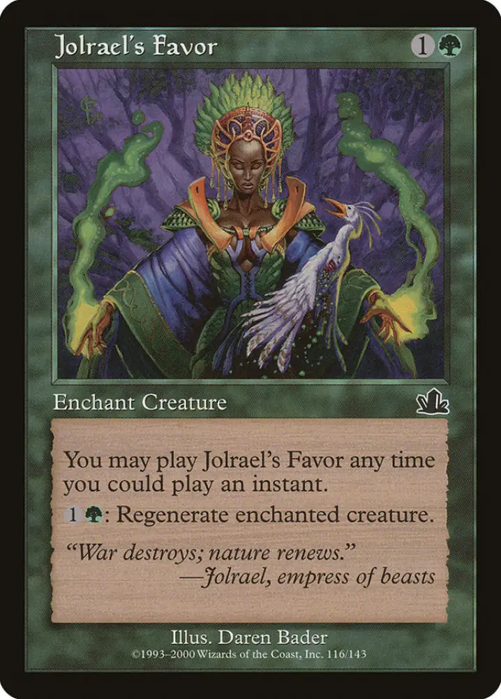 Jolrael’s Favor [Prophecy] - MTG Single