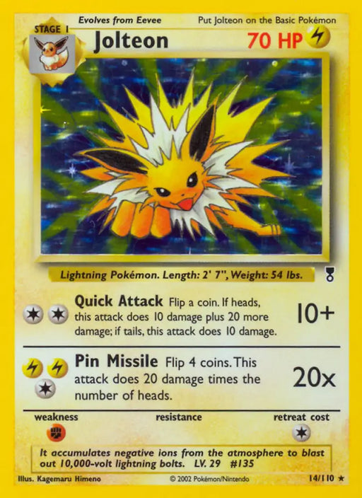 Jolteon (14/110) [Legendary Collection] - Pokemon Single