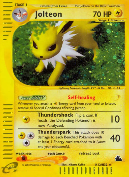 Jolteon (H12/H32) [Skyridge] - Pokemon Single