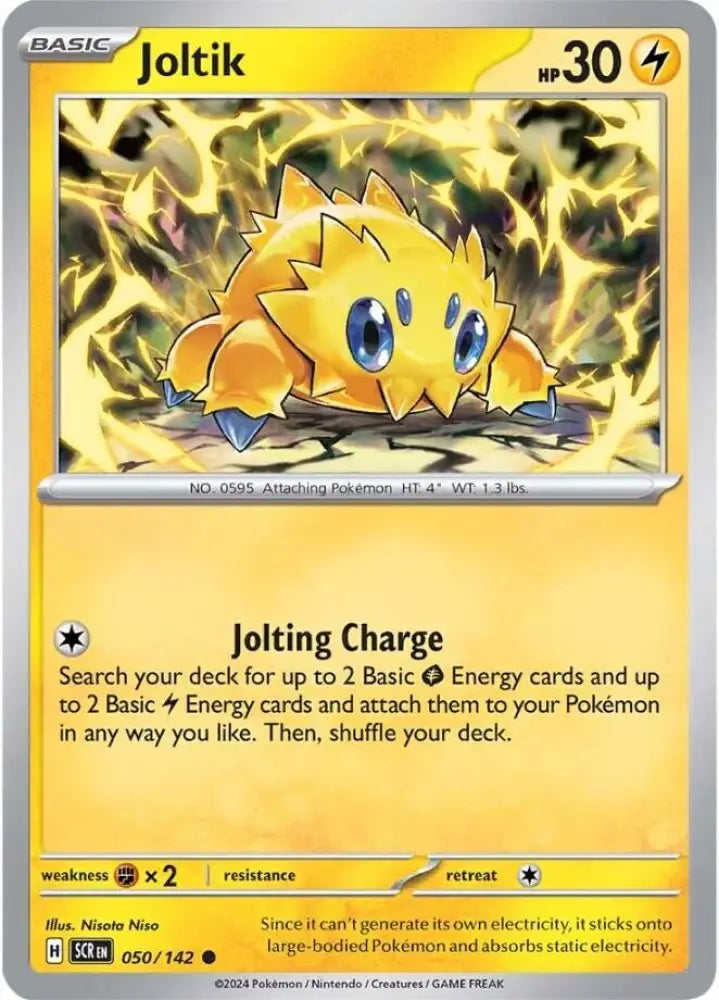 Joltik (050/142) [Scarlet & Violet: Stellar Crown] - Pokemon Single