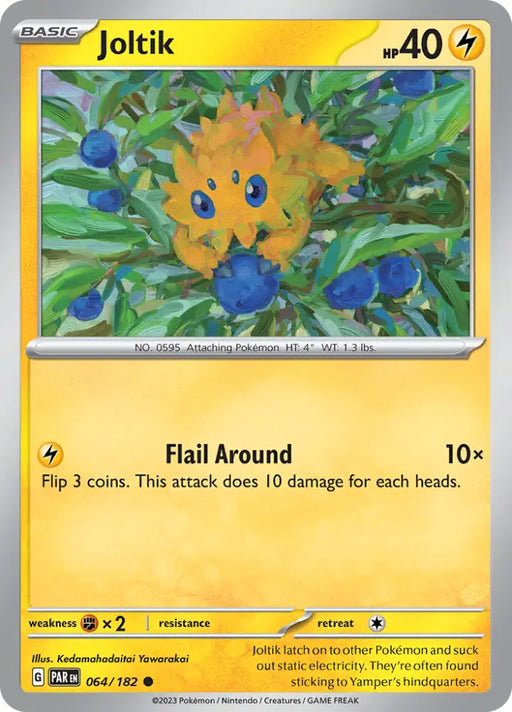 Joltik (064/182) [Scarlet & Violet: Paradox Rift] - Pokemon Single