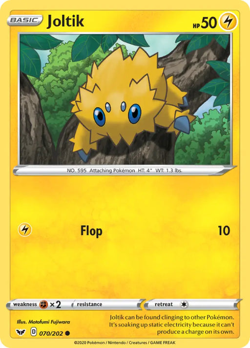 Joltik (070/202) [Sword & Shield: Base Set] - Pokemon Single