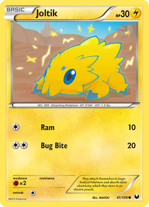 Joltik (41/108) [Black & White: Dark Explorers] - Pokemon Single
