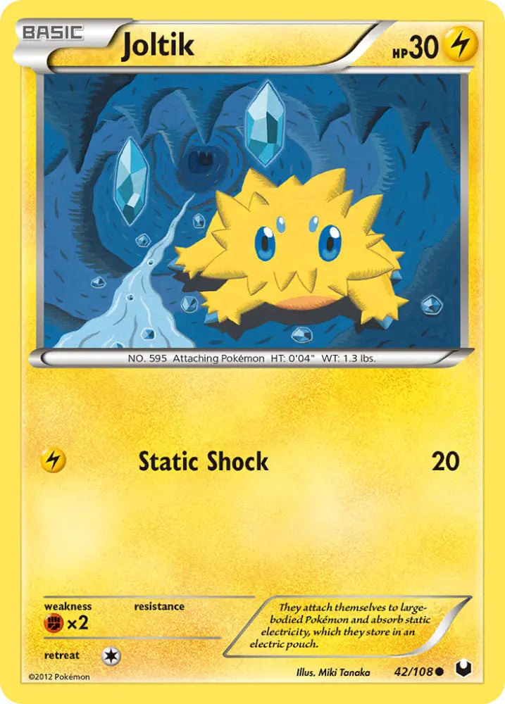 Joltik (42/108) [Black & White: Dark Explorers] - Pokemon Single