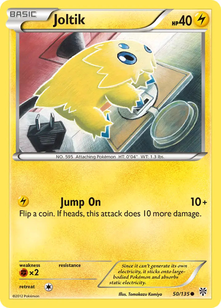 Joltik (50/135) [Black & White: Plasma Storm] - Pokemon Single