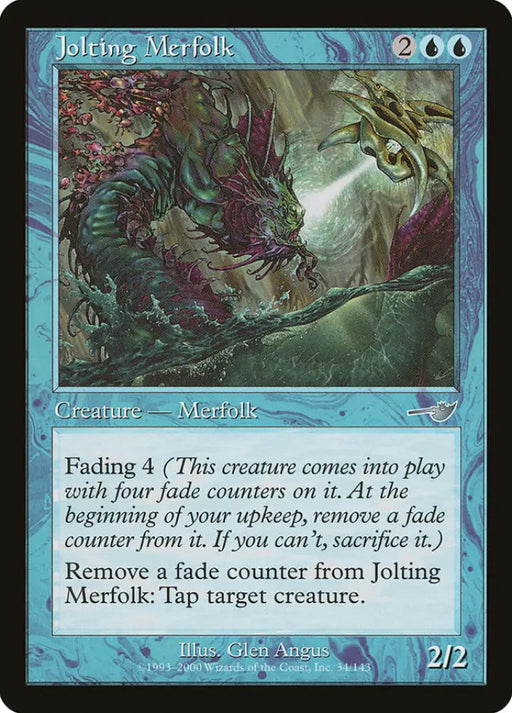 Jolting Merfolk [Nemesis] - MTG Single