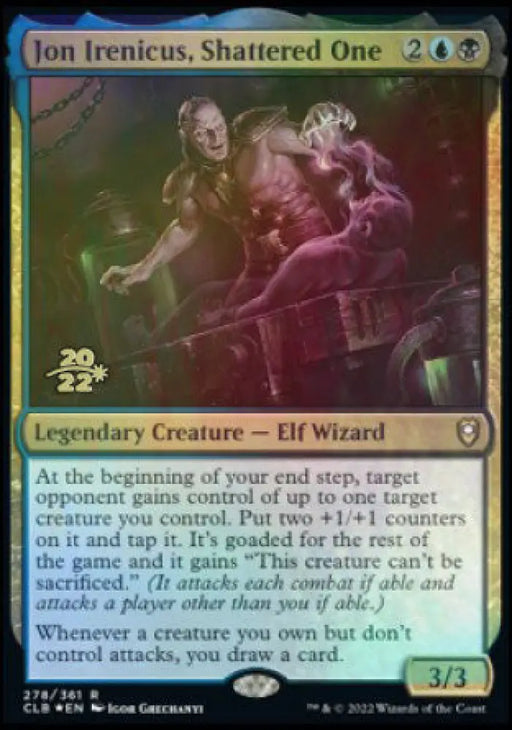Jon Irenicus Shattered One [Commander Legends: Battle for Baldur’s Gate Prerelease Promos] - MTG Single