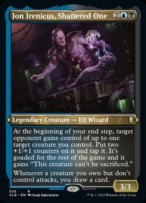 Jon Irenicus Shattered One (Foil Etched) [Commander Legends: Battle for Baldur’s Gate] - MTG Single