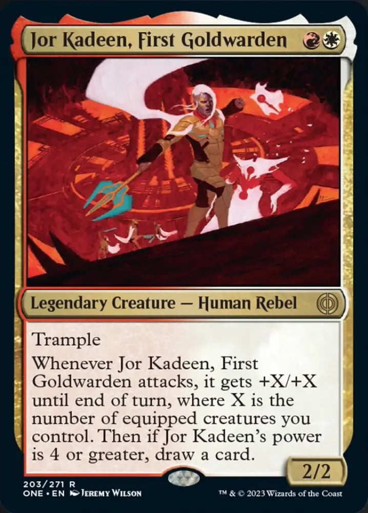 Jor Kadeen First Goldwarden [Phyrexia: All Will Be One] - MTG Single