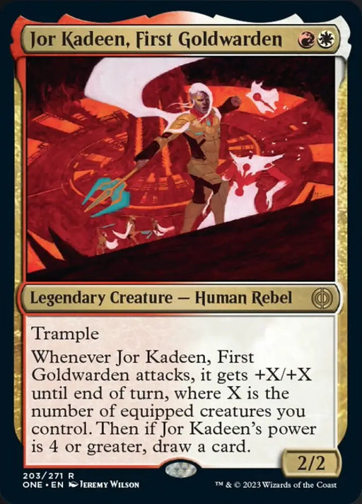 Jor Kadeen First Goldwarden [Phyrexia: All Will Be One] - MTG Single