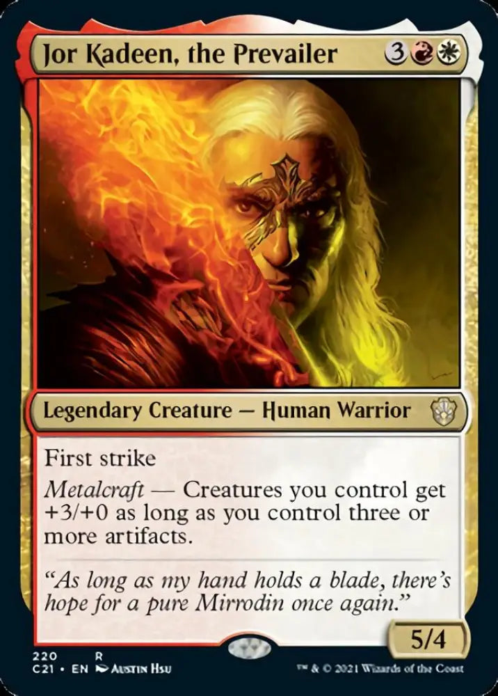 Jor Kadeen the Prevailer [Commander 2021] - MTG Single