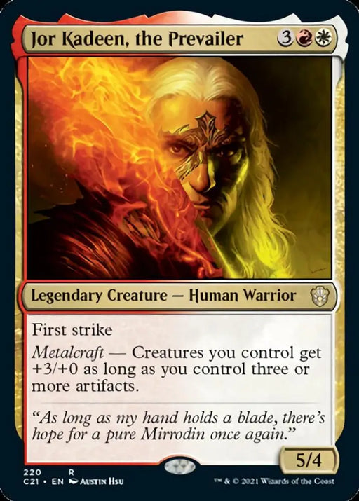 Jor Kadeen the Prevailer [Commander 2021] - MTG Single