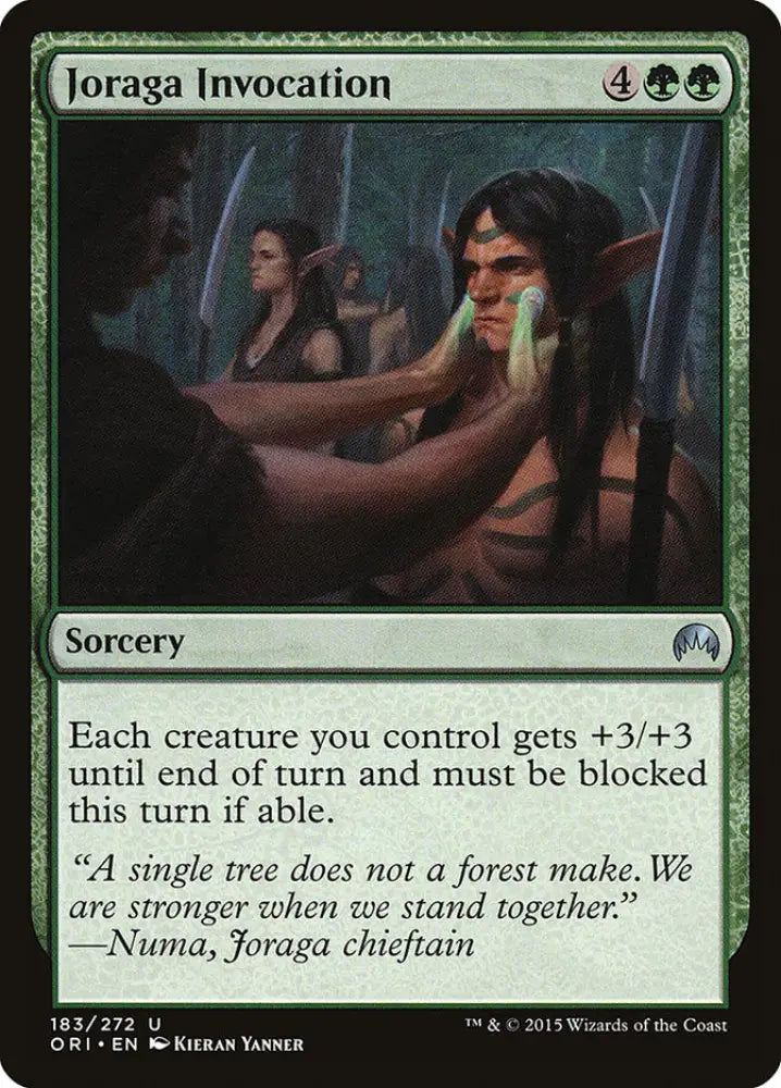 Joraga Invocation [Magic Origins] - MTG Single
