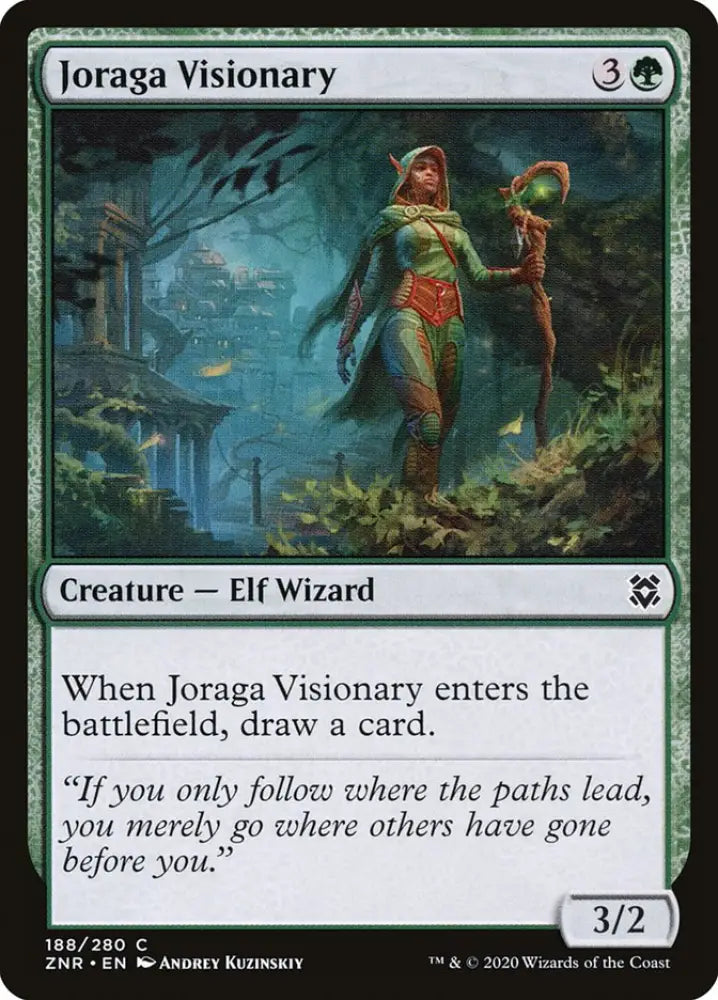 Joraga Visionary [Zendikar Rising] - MTG Single