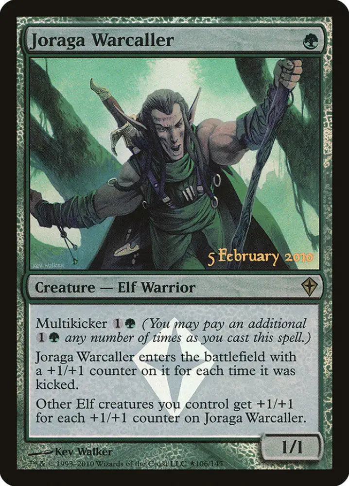 Joraga Warcaller (Prerelease) [Worldwake Promos] - MTG Single