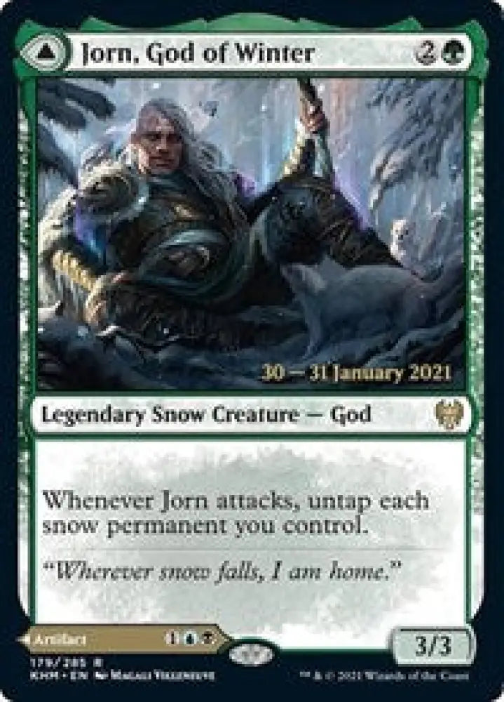 Jorn, God of Winter (179) [Prerelease Cards]
